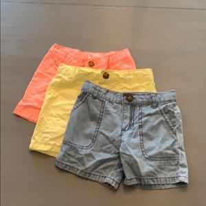 3T Carter’s Shorts Bundle Summer Girls 🌸🦋🌼